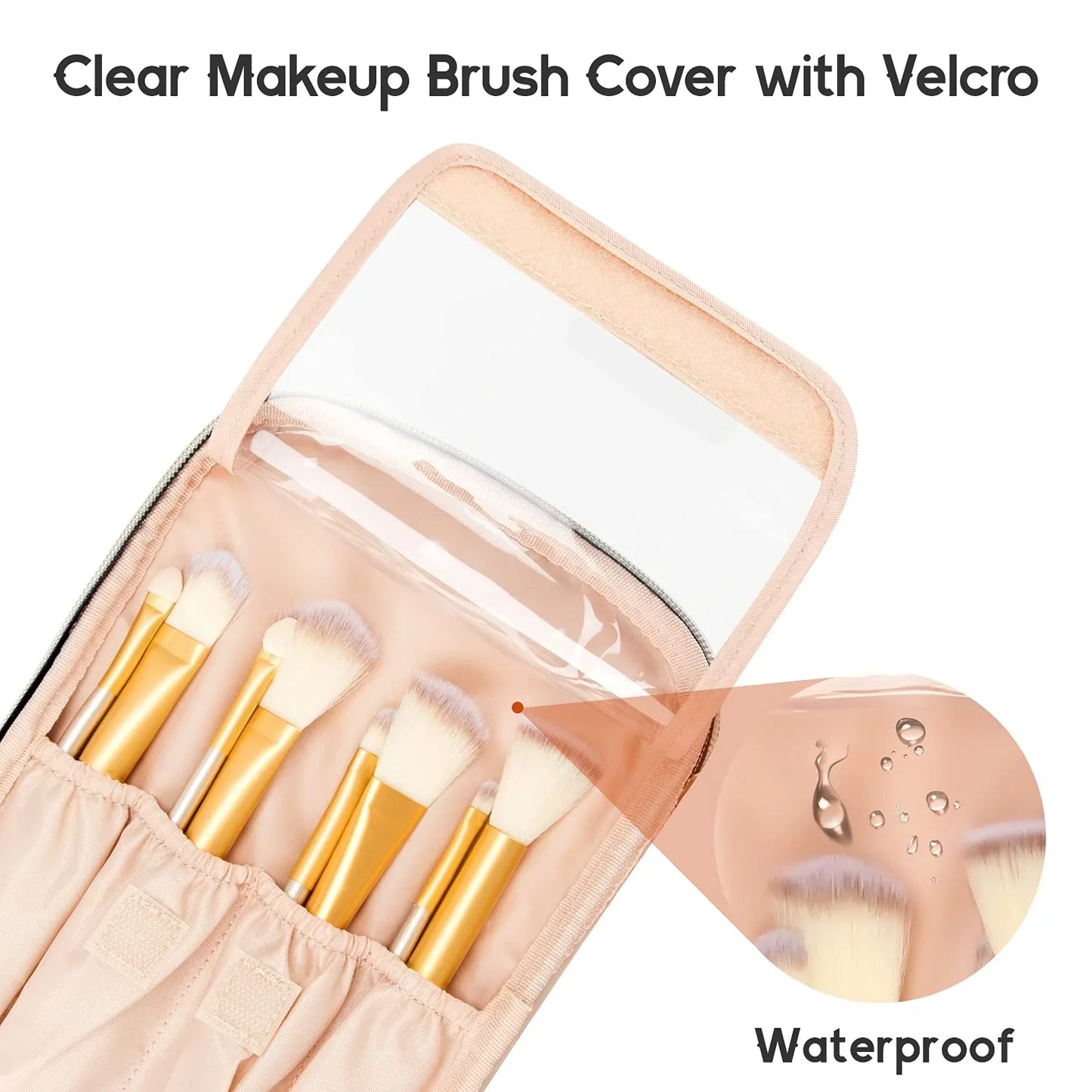 Praktischer Make-Up Organizer für Reisen – mit Fächern und Verteilern für Ordnung