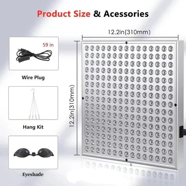 Rotlicht Therapie Paneel für Effektive Hautpflege und Schmerzlinderung