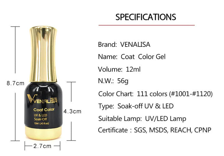 UV-LED-Gel-Nagellack – langlebiger Hochglanz-Finish