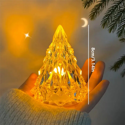 LED Mini Kristalllicht – Stimmungsvolle Tischlampe mit warmem Licht
