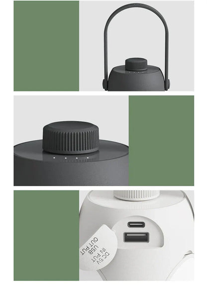 Tragbare Campinglampe mit Flexiblen Armen für Zelt und Outdoor