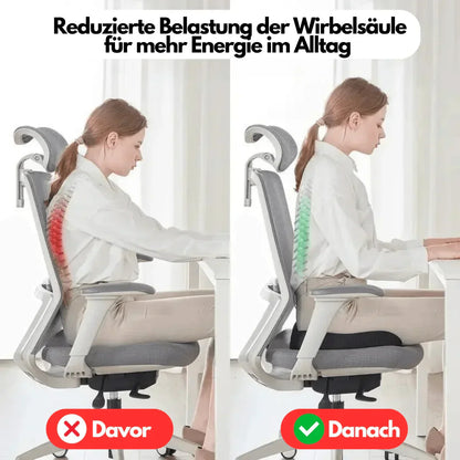 Ergonomisches 4D Sitzkissen mit Orthopädischer Unterstützung für Maximalen Komfort