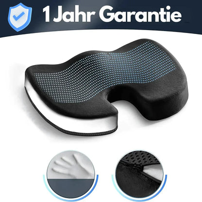 Ergonomisches 4D Sitzkissen mit Orthopädischer Unterstützung für Maximalen Komfort