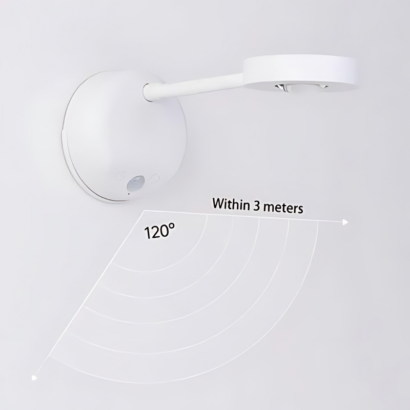 LED-Spotlampe mit Bewegungsmelder und kabelloser Funktion