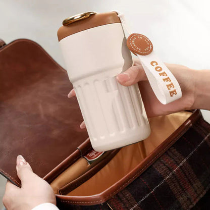 Thermo-Becher Mit Temperaturanzeige – 410ml Für Heiße Und Kalte Getränke