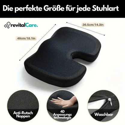 Ergonomisches 4D Sitzkissen mit Orthopädischer Unterstützung für Maximalen Komfort