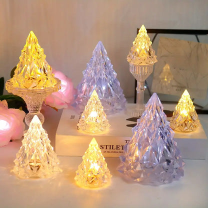 LED Mini Kristalllicht – Stimmungsvolle Tischlampe mit warmem Licht