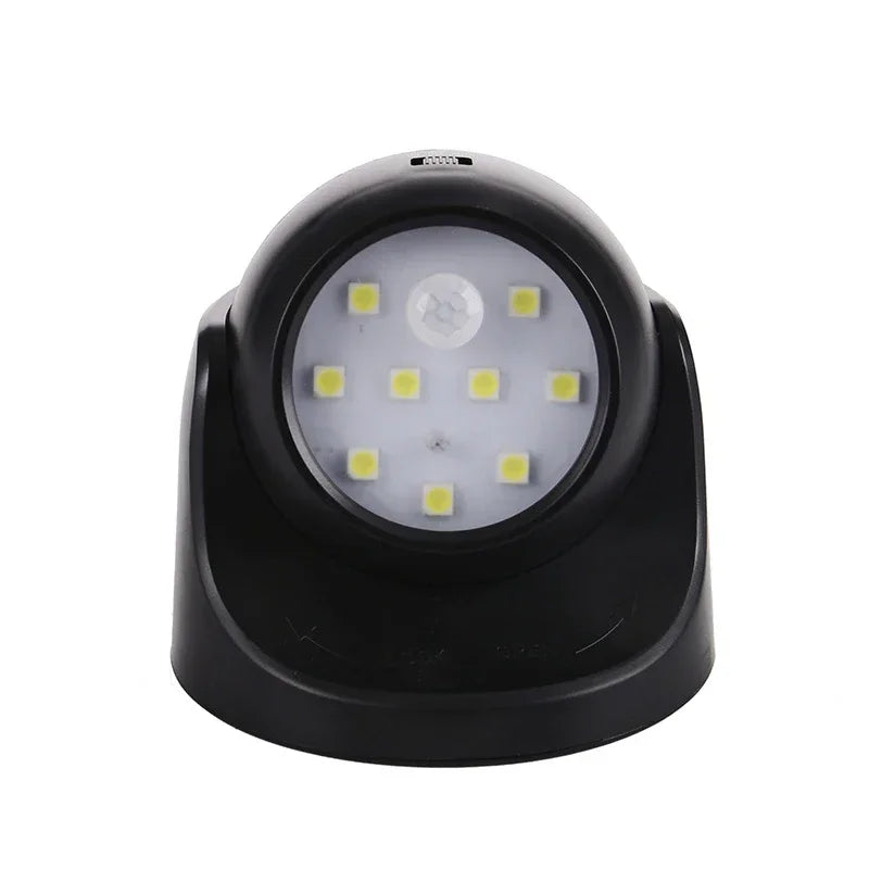 Kabelloser LED-Strahler mit Bewegungsmelder – 360° Drehbar & Energiesparend