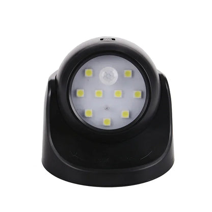 Kabelloser LED-Strahler mit Bewegungsmelder – 360° Drehbar & Energiesparend
