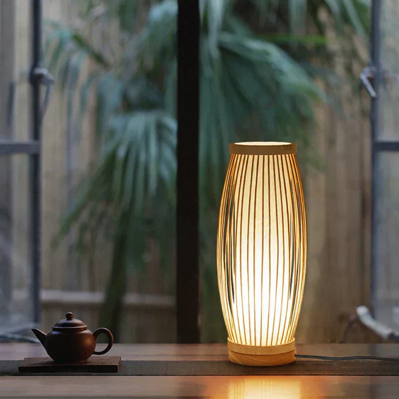 Japanische Tischleuchte – Stilvolle Shoji Lampe für Warmes & Gemütliches Licht