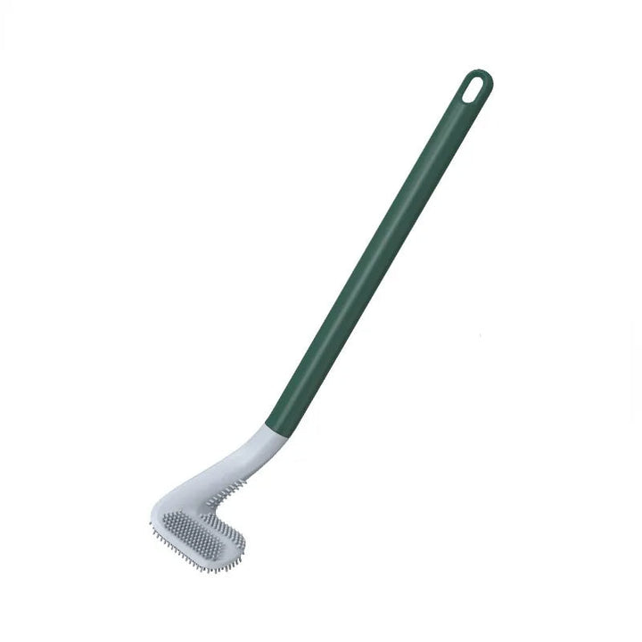 Hygienische Silikon-Toilettenbürste mit Wandhalterung