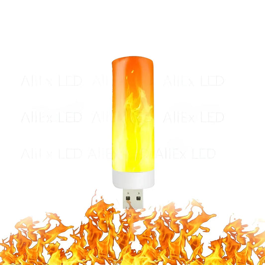 LED Flammenlicht Glühbirne – 9W Energiesparlampe mit realistischem Flammeneffekt