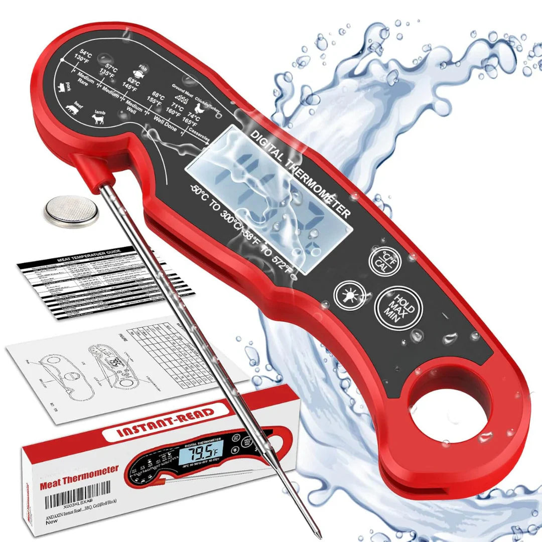 Digitales Fleischthermometer – Präzise & Ultraschnelle Temperaturmessung für Perfekte Garstufen