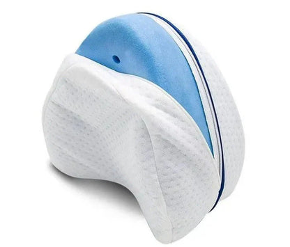 Ergonomisches Kniekissen für Seitenschläfer – Orthopädisches Beinkissen mit Memory-Schaum