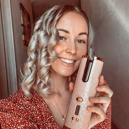 Schnurloser Haarstyling-Lockenstab – Kabelloses Styling-Gerät für Perfekte Locken