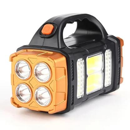 USB-ladbare Notfall-Taschenlampe mit tragbarem Handgriff