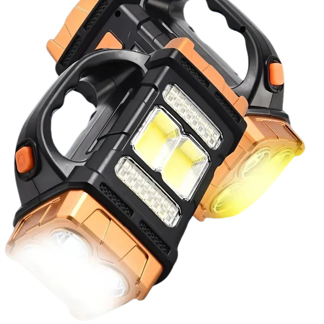 USB-ladbare Notfall-Taschenlampe mit tragbarem Handgriff