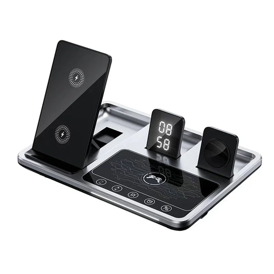 Vielseitige Wireless Ladestation für Smartphone, Uhr und Kopfhörer