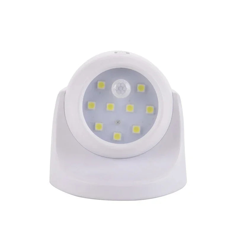 Kabelloser LED-Strahler mit Bewegungsmelder – 360° Drehbar & Energiesparend