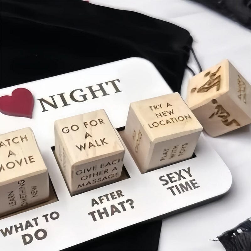 Date-Würfel Für Paare – Spiel Für Unvergessliche Abende