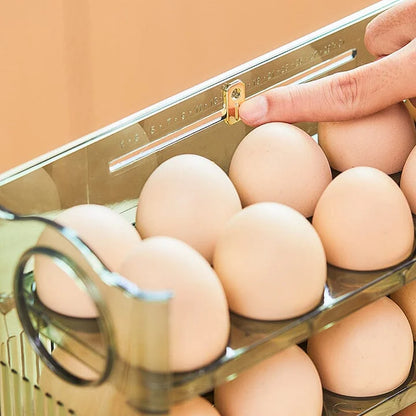 Eier Organizer für hygienische und ordentliche Aufbewahrung