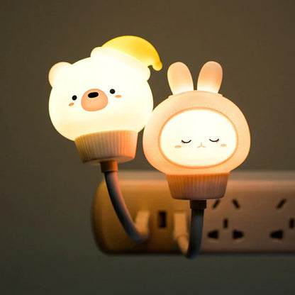 Tier-Nachtlicht mit Timer – Süße Designs für das Kinderzimmer