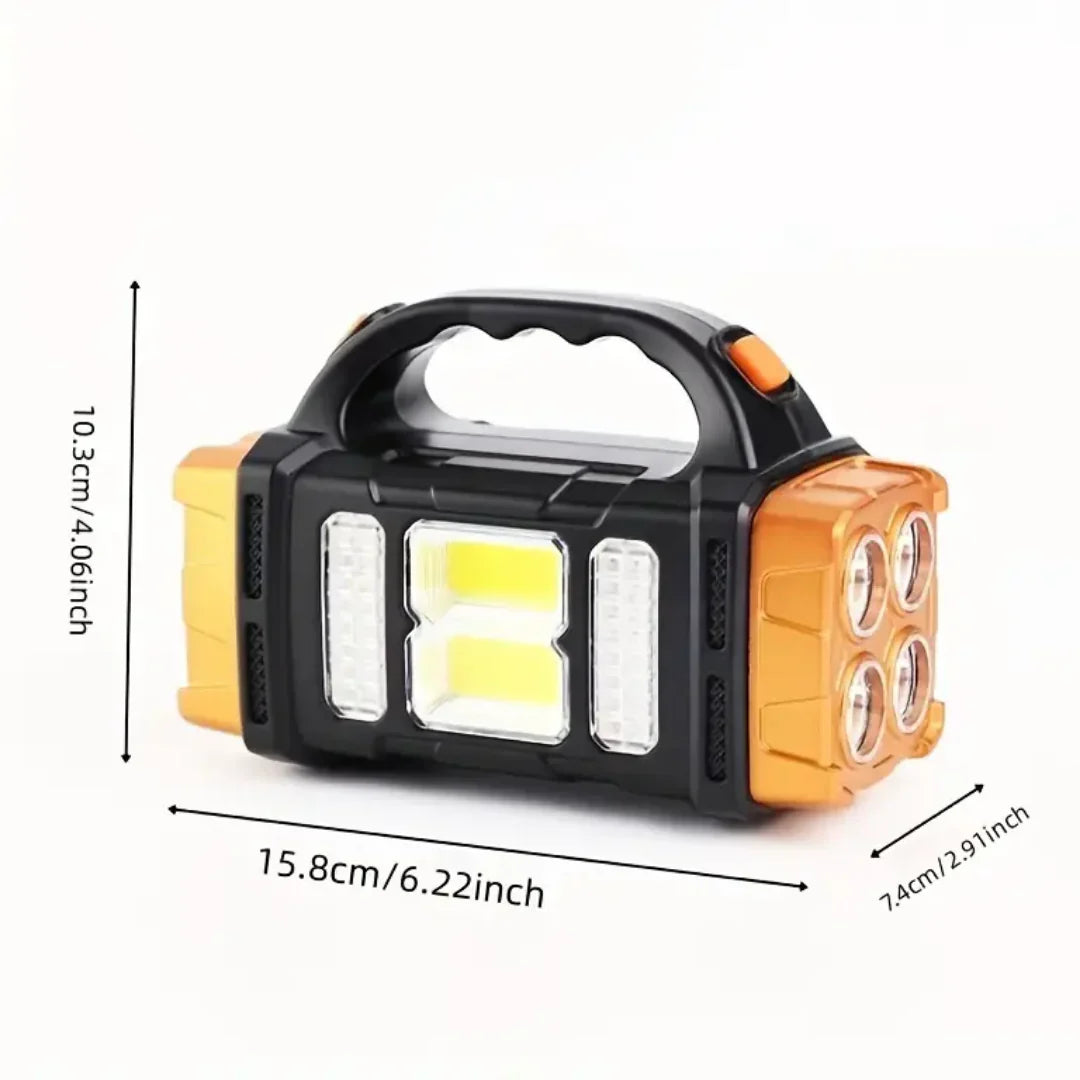 USB-ladbare Notfall-Taschenlampe mit tragbarem Handgriff