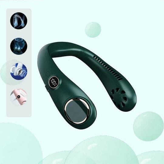 Wiederaufladbarer Nackenventilator Zoe – Tragbare Kühlung für heißen Sommertag