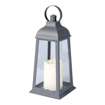 Set von 2 LED-Laternen – Realistisches Kerzenflackern für Garten und Wohnzimmer