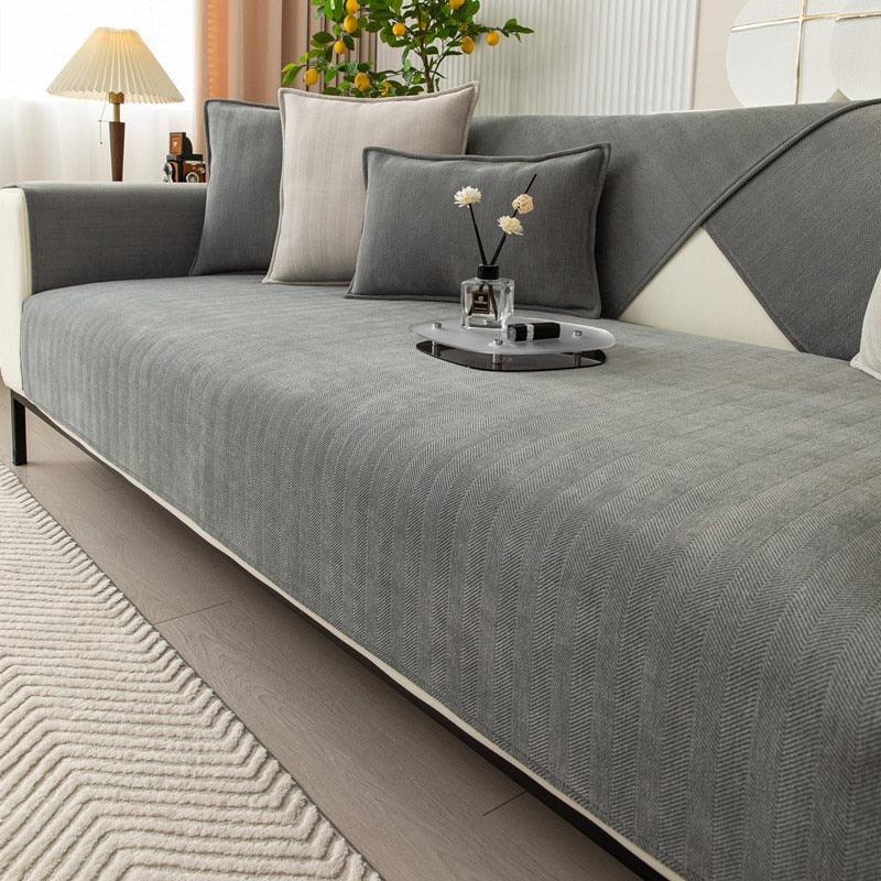 Bequeme Rutschfeste Sofaschutzhülle für Moderne Möbel