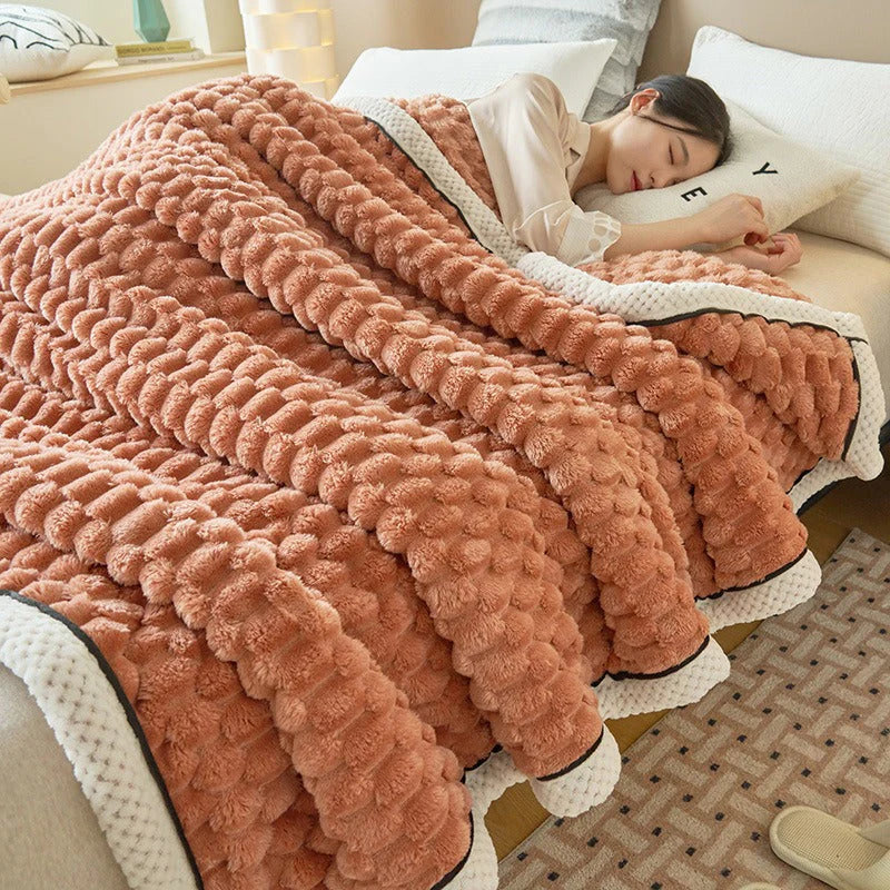 Hochwertige Kuscheldecke | Flauschig und atmungsaktiv