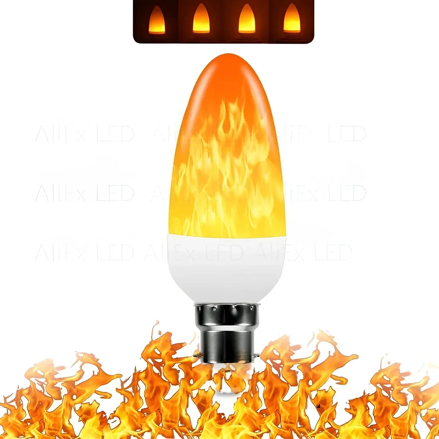 LED Flammenlicht Glühbirne – 9W Energiesparlampe mit realistischem Flammeneffekt