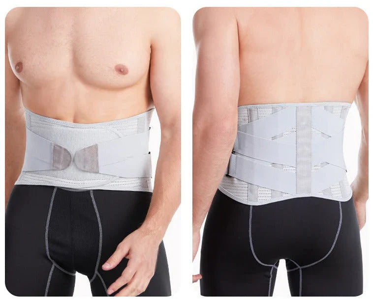 Schmerzlindernde Lendenstützbandage für den Rücken