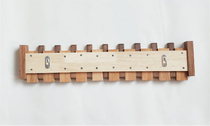 Dekorative Holz Klavierhakenleiste für Klamotten und Accessoires