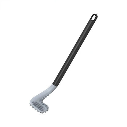 Hygienische Silikon-Toilettenbürste mit Wandhalterung