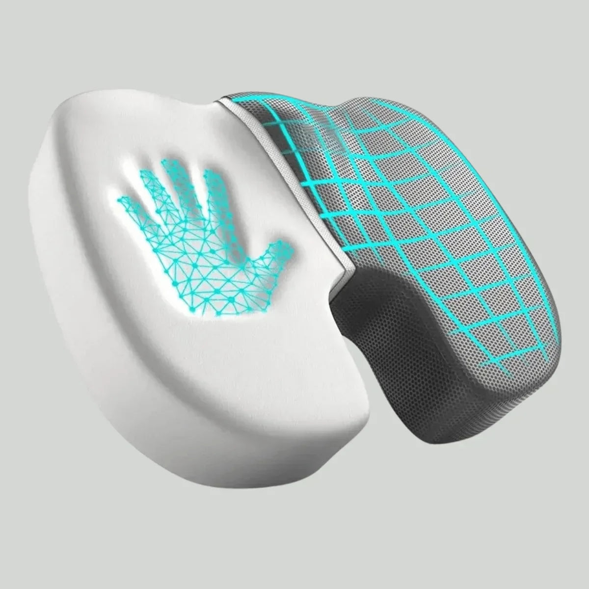 Ergonomisches 4D Sitzkissen mit Orthopädischer Unterstützung für Maximalen Komfort