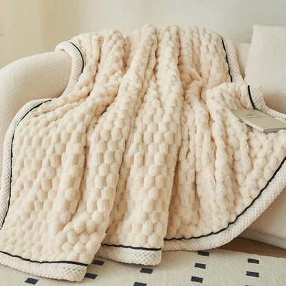 Hochwertige Kuscheldecke | Flauschig und atmungsaktiv