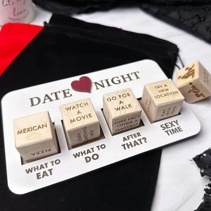 Date-Würfel Für Paare – Spiel Für Unvergessliche Abende