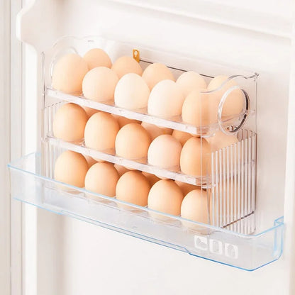 Eier Organizer für hygienische und ordentliche Aufbewahrung