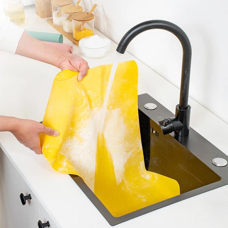 Antihaft Silikon-Backunterlage – Wiederverwendbare Teigmatte für Backen und Kochen