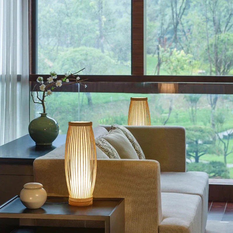 Japanische Tischleuchte – Stilvolle Shoji Lampe für Warmes & Gemütliches Licht