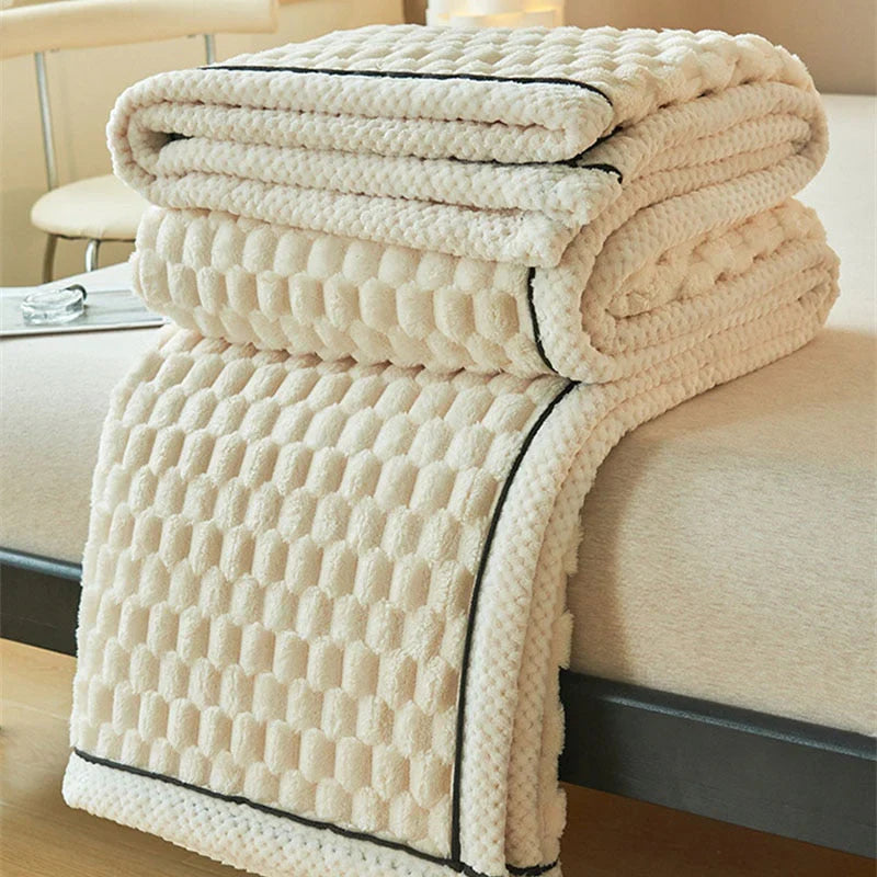 Hochwertige Kuscheldecke | Flauschig und atmungsaktiv