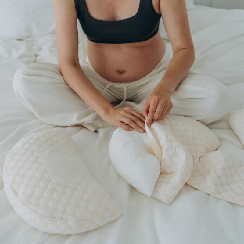Ergonomisches Schwangerschaftskissen für besseren Schlaf und Unterstützung
