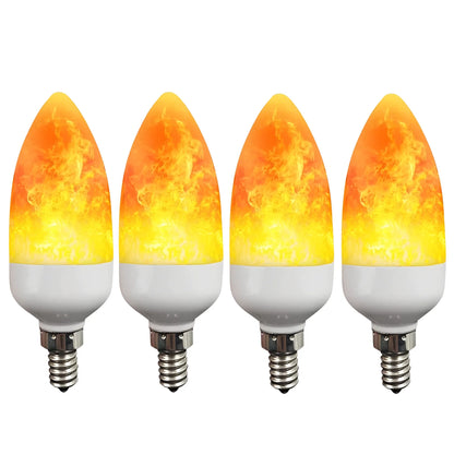 LED Flammenlicht Glühbirne – 9W Energiesparlampe mit realistischem Flammeneffekt