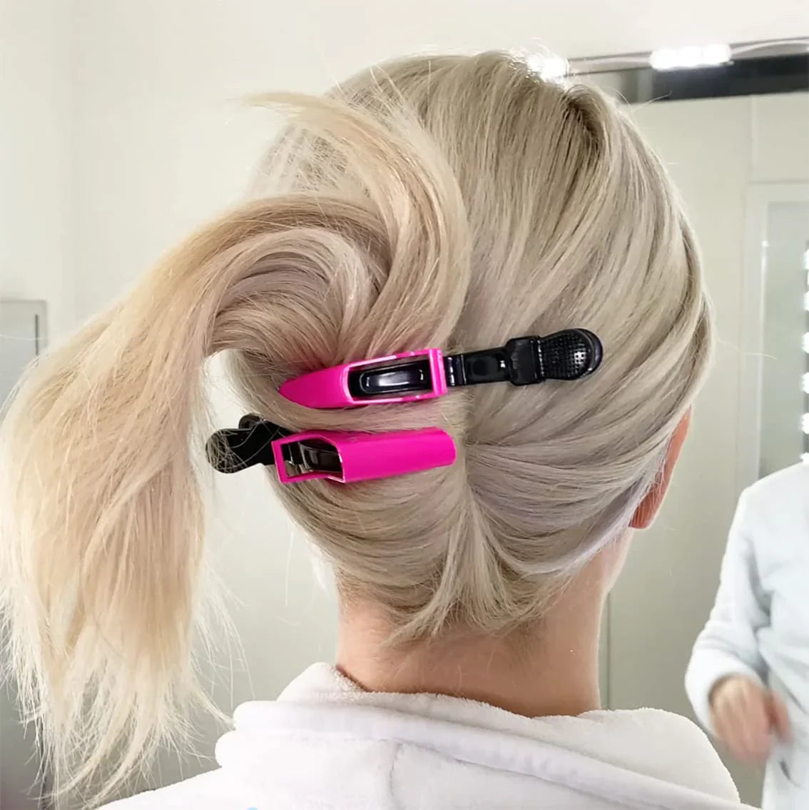 Rutschfeste Haarclips für Salon und Alltag