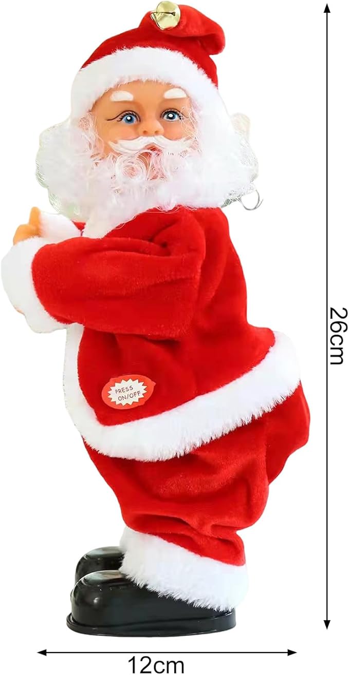 Tanzender Weihnachtsmann mit wackelndem Popo