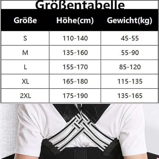 Rücken Korrektur Gürtel für eine gesunde Haltung