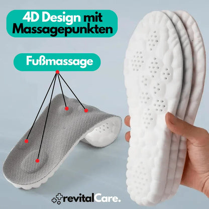 Komfortable 4D Einlegesohlen für den Alltag