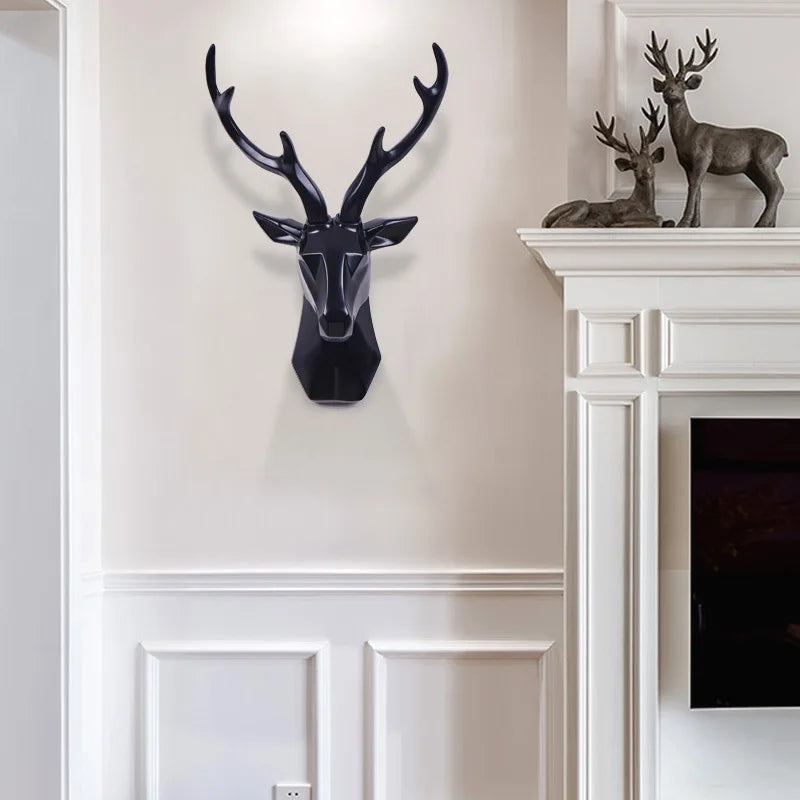 3D Hirschkopf Wanddekoration – Elegante Wandkunst für Dein Zuhause