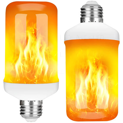 LED Flammenlicht Glühbirne – 9W Energiesparlampe mit realistischem Flammeneffekt